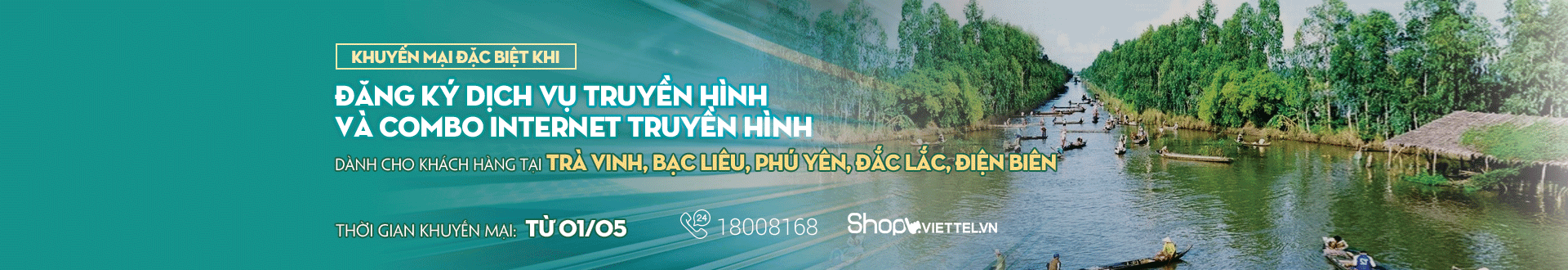 Lắp đặt internet Viettel - tặng gói dịch vụ tin nhắn thương hiệu